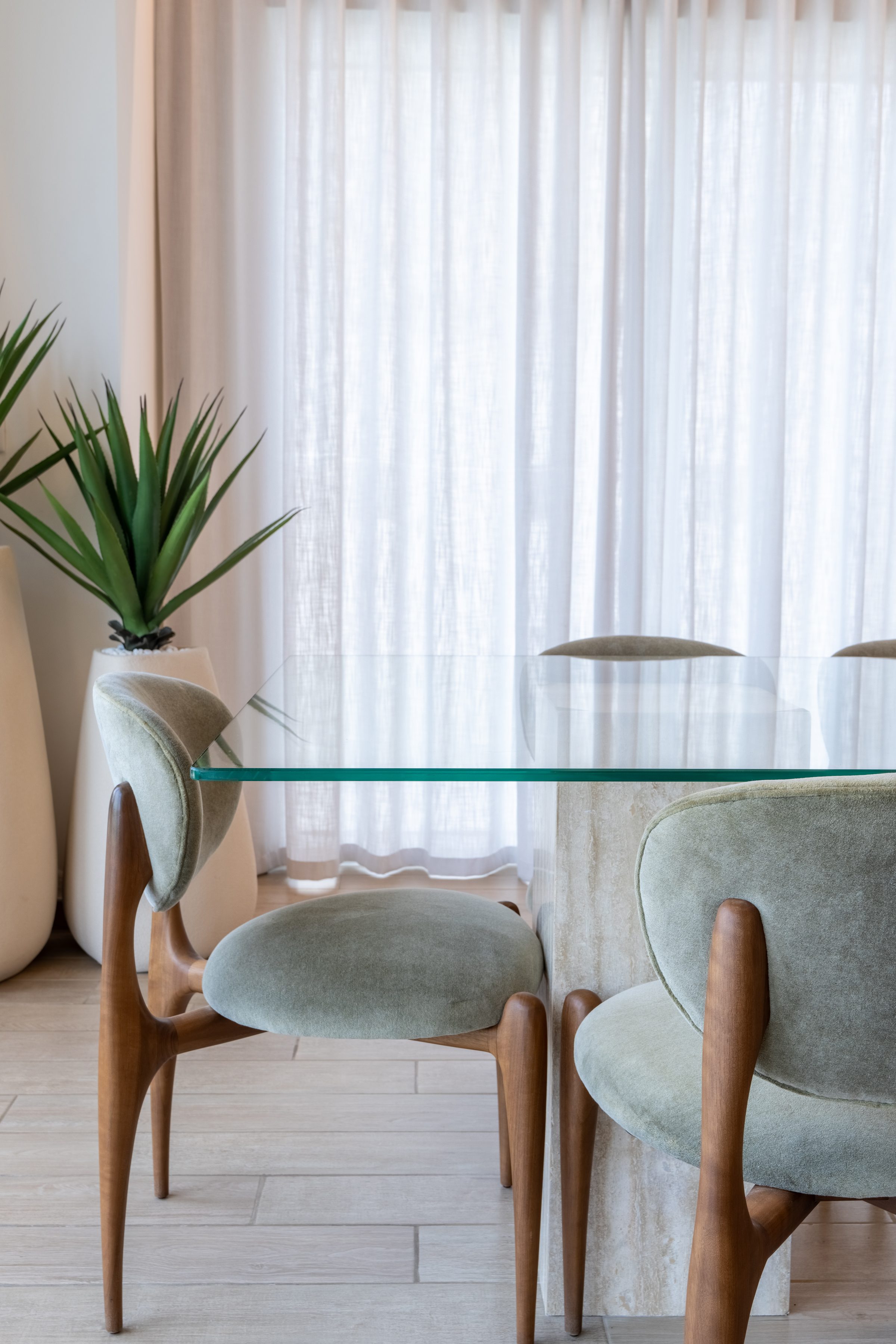 Yas Island Beach House — dining detail